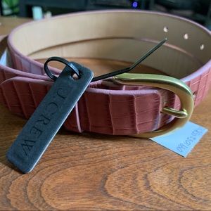 Genuine Leather J Crew Belt M